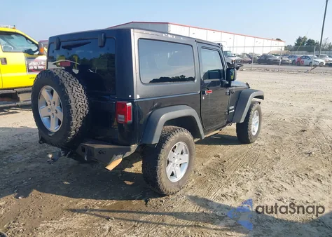 2013 Jeep Wrangler Sport from USA, damaged, VIN 1C4AJWAG6DL507909